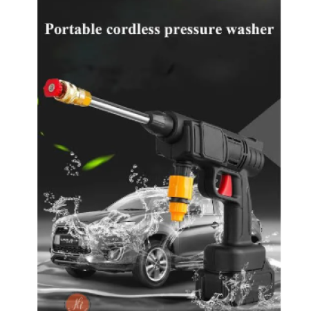 RECHARGEABLE CORDLESS HIGH PRESSURE CAR WASHER GUN.. ডেলিভারি চার্জ ফ্রি। অর্ডার করার পর আমাদের কাস্টমার কেয়ার সার্ভিস থেকে আপনার ডেলিভারিতে চার্জ টি ফ্রি করে দেয়া হবে
